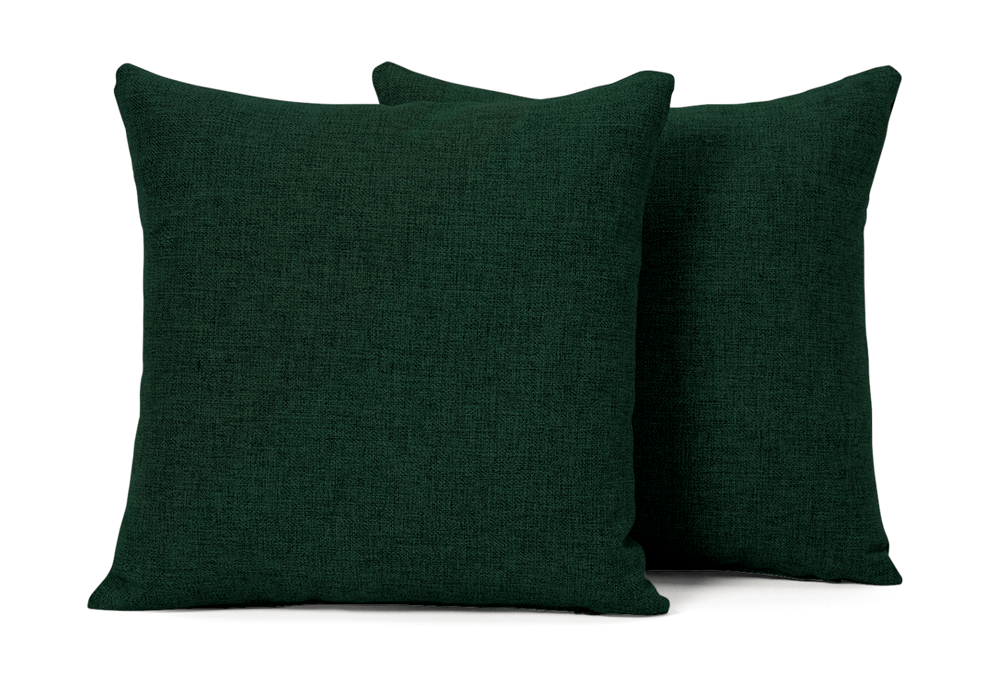 decorative knife edge pillows %28set 2%29 royale evergreen