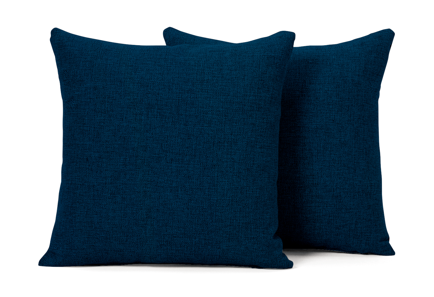 decorative knife edge pillows %28set 2%29 royale cobalt