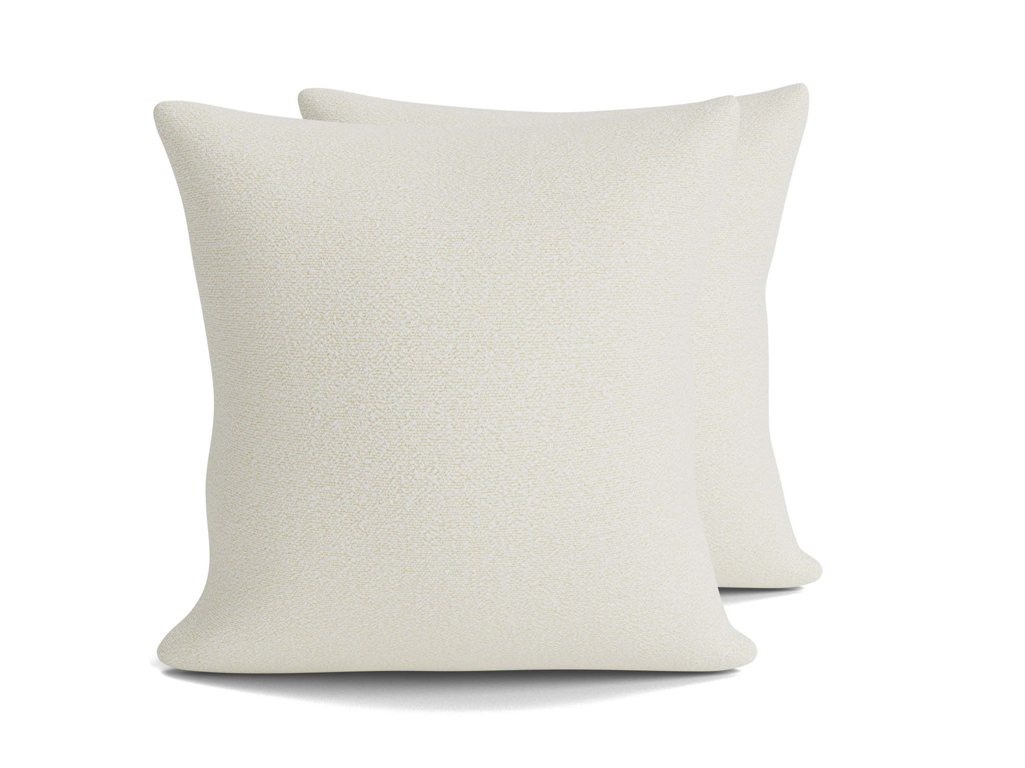 decorative knife edge pillows %28set 2%29 tussah snow