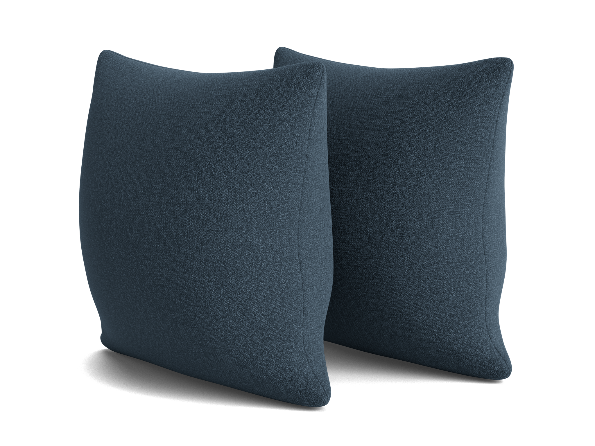 decorative knife edge pillows %28set 2%29 faithful indigo