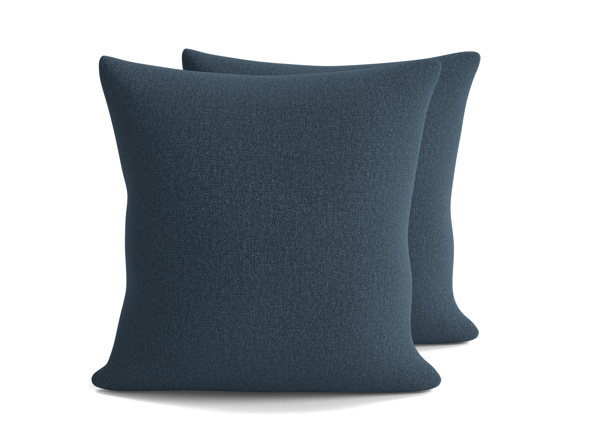 decorative knife edge pillows %28set 2%29 faithful indigo