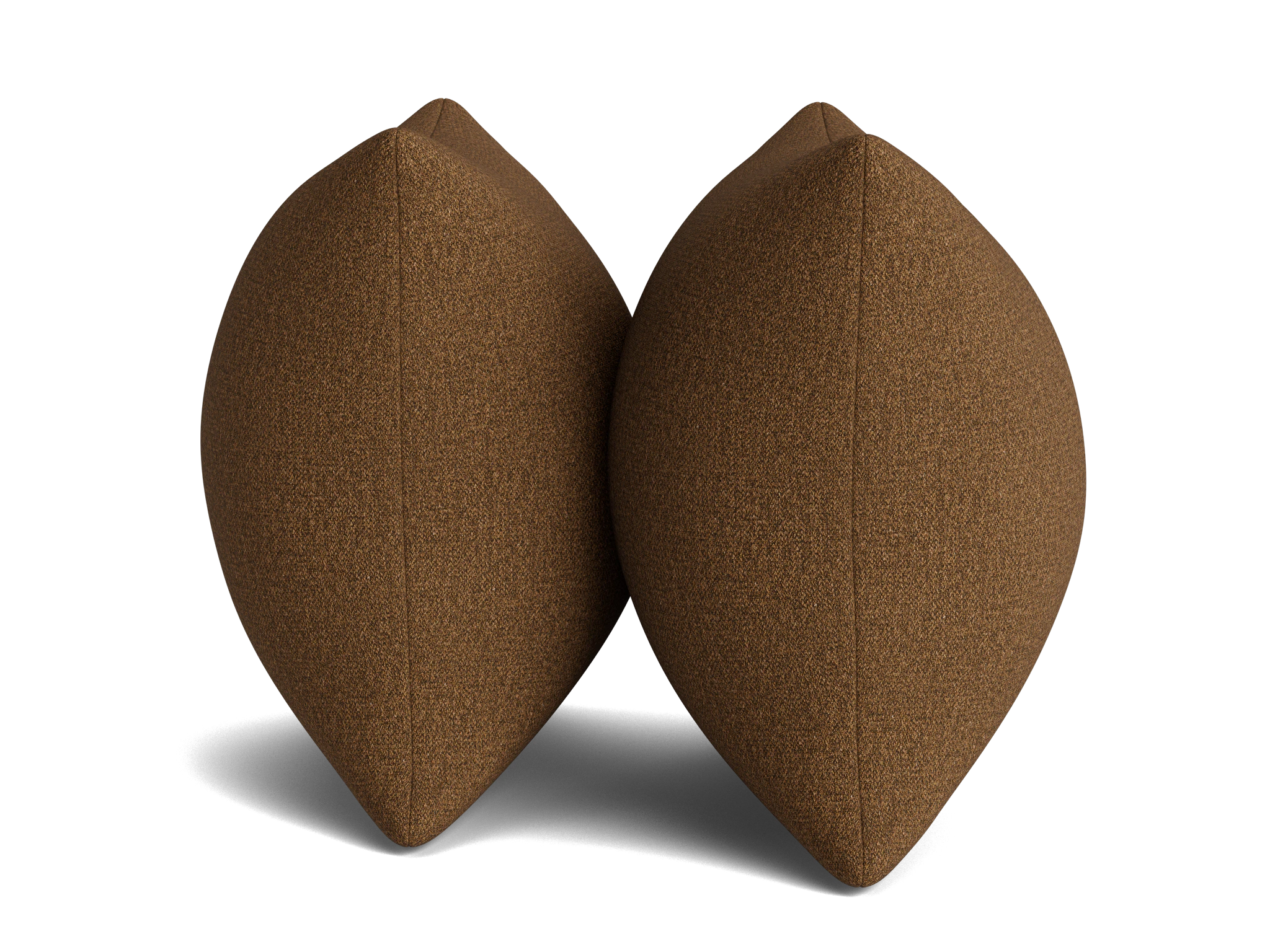 decorative knife edge pillows %28set 2%29 faithful mocha