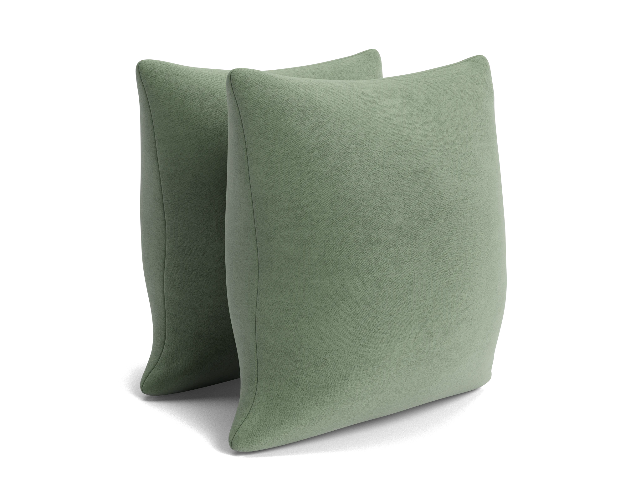 decorative knife edge pillows %28set 2%29 royale sage