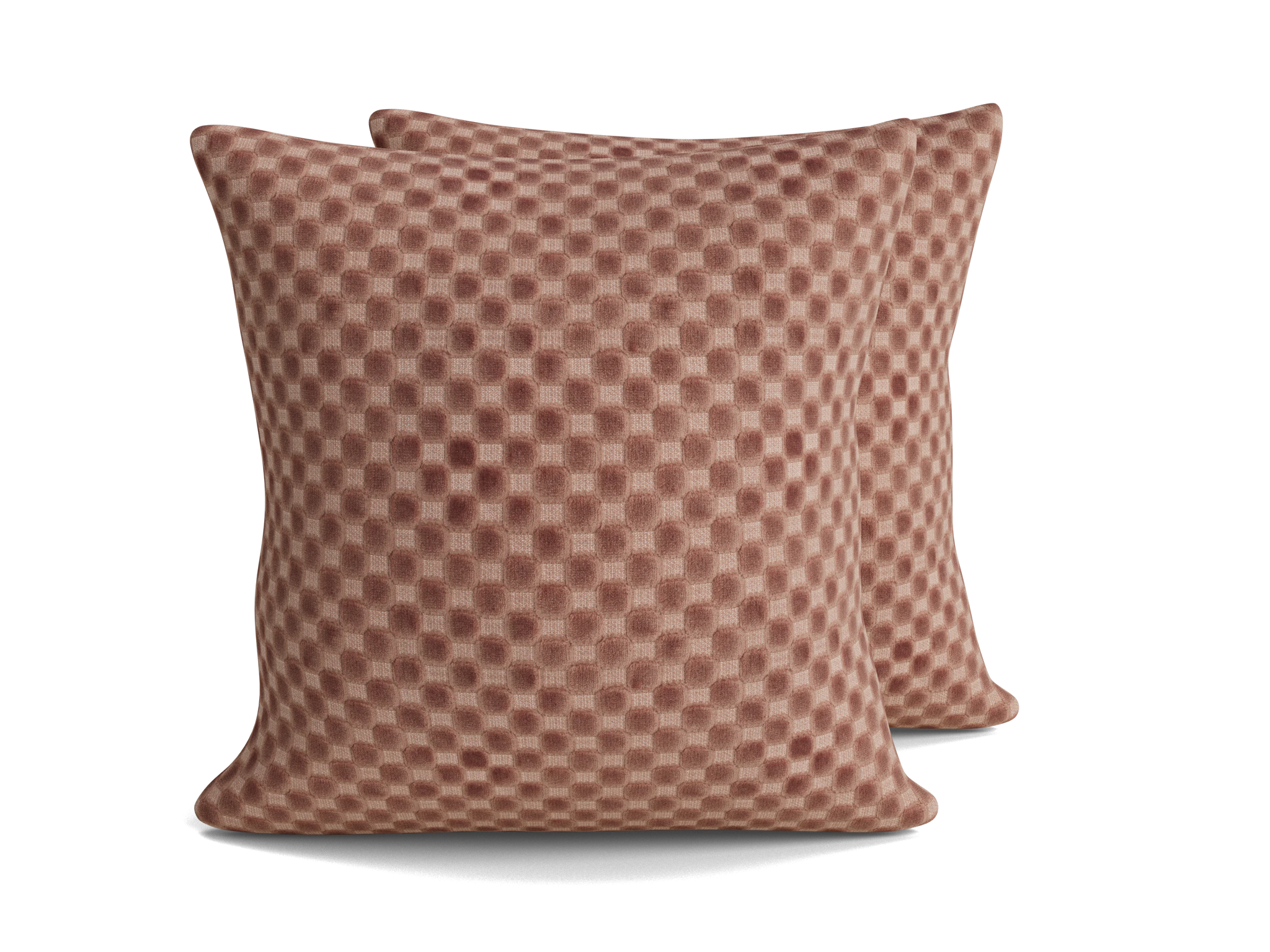 Swatches | Checker in Pantone 17-1230 Mocha Mousse