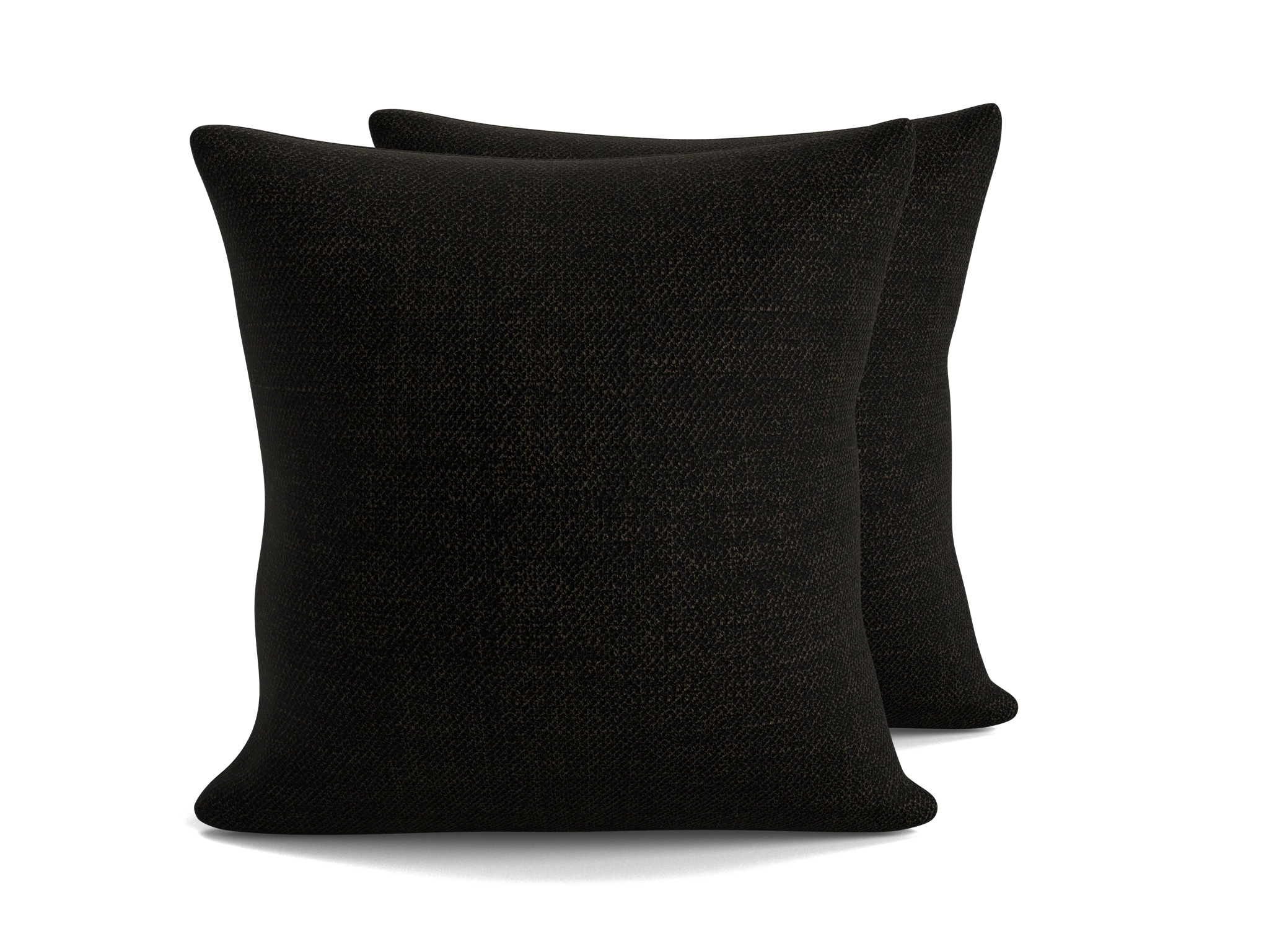 decorative knife edge pillows %28set 2%29 milo onyx