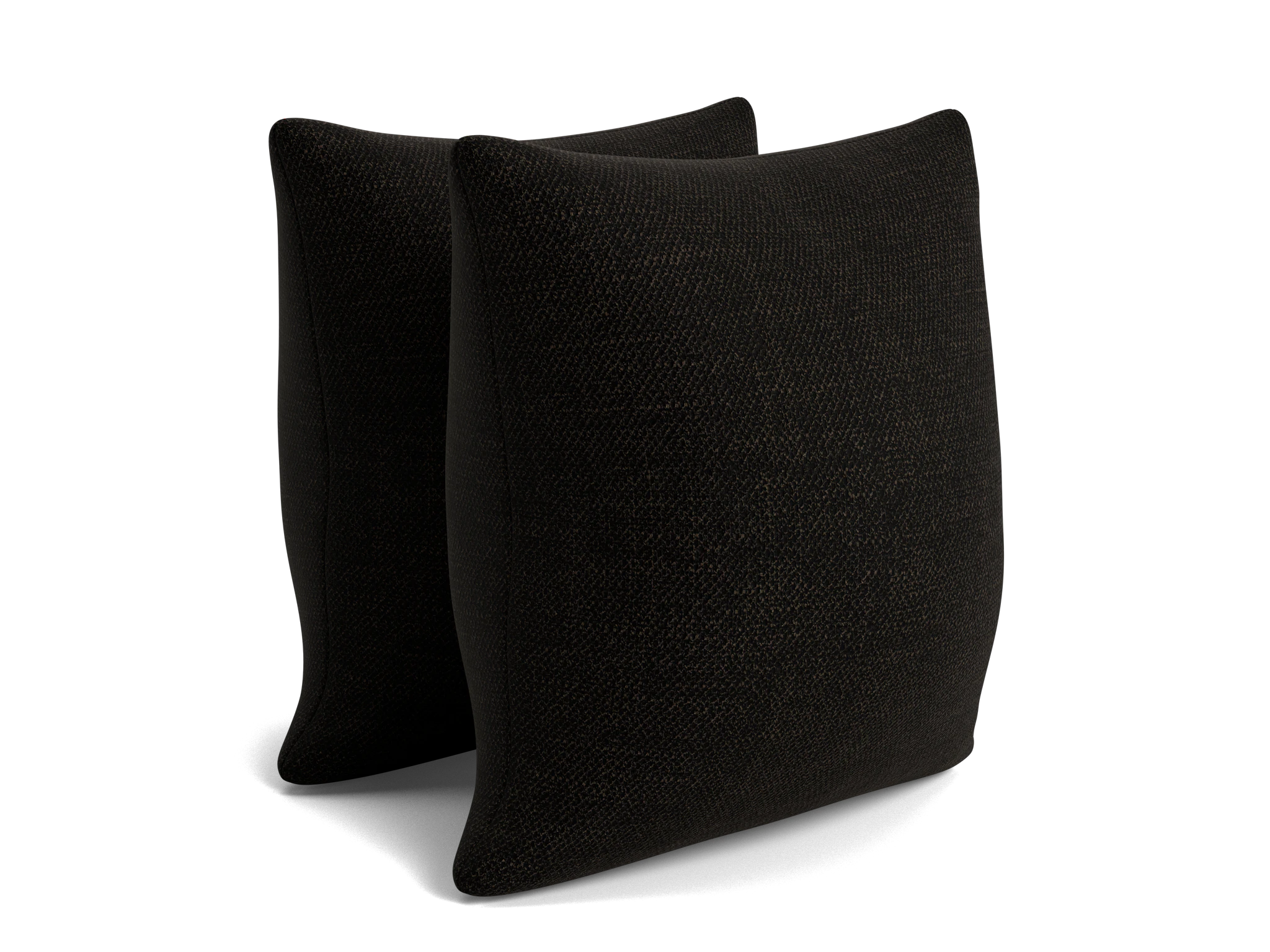 decorative knife edge pillows %28set 2%29 milo onyx