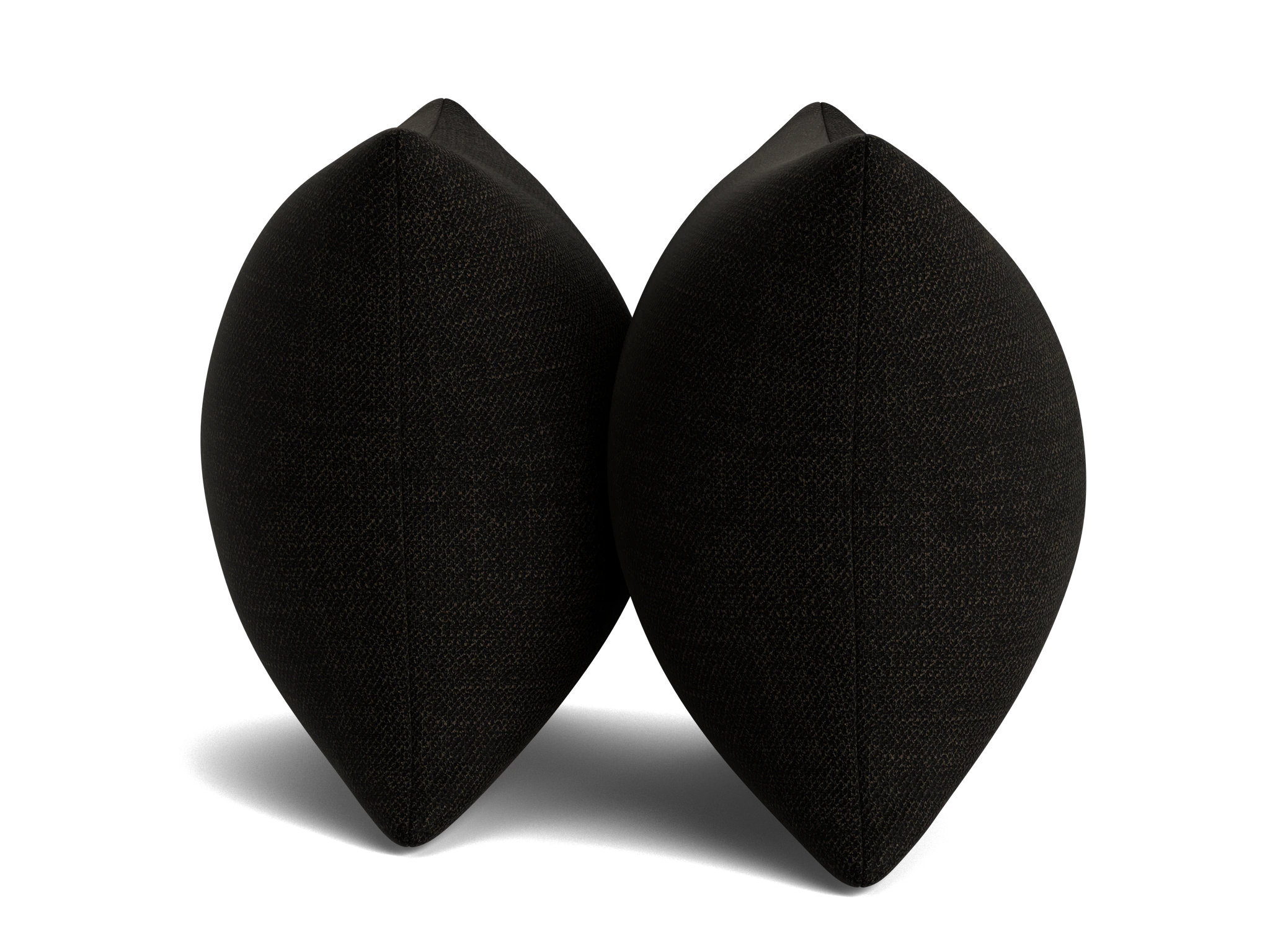 decorative knife edge pillows %28set 2%29 milo onyx