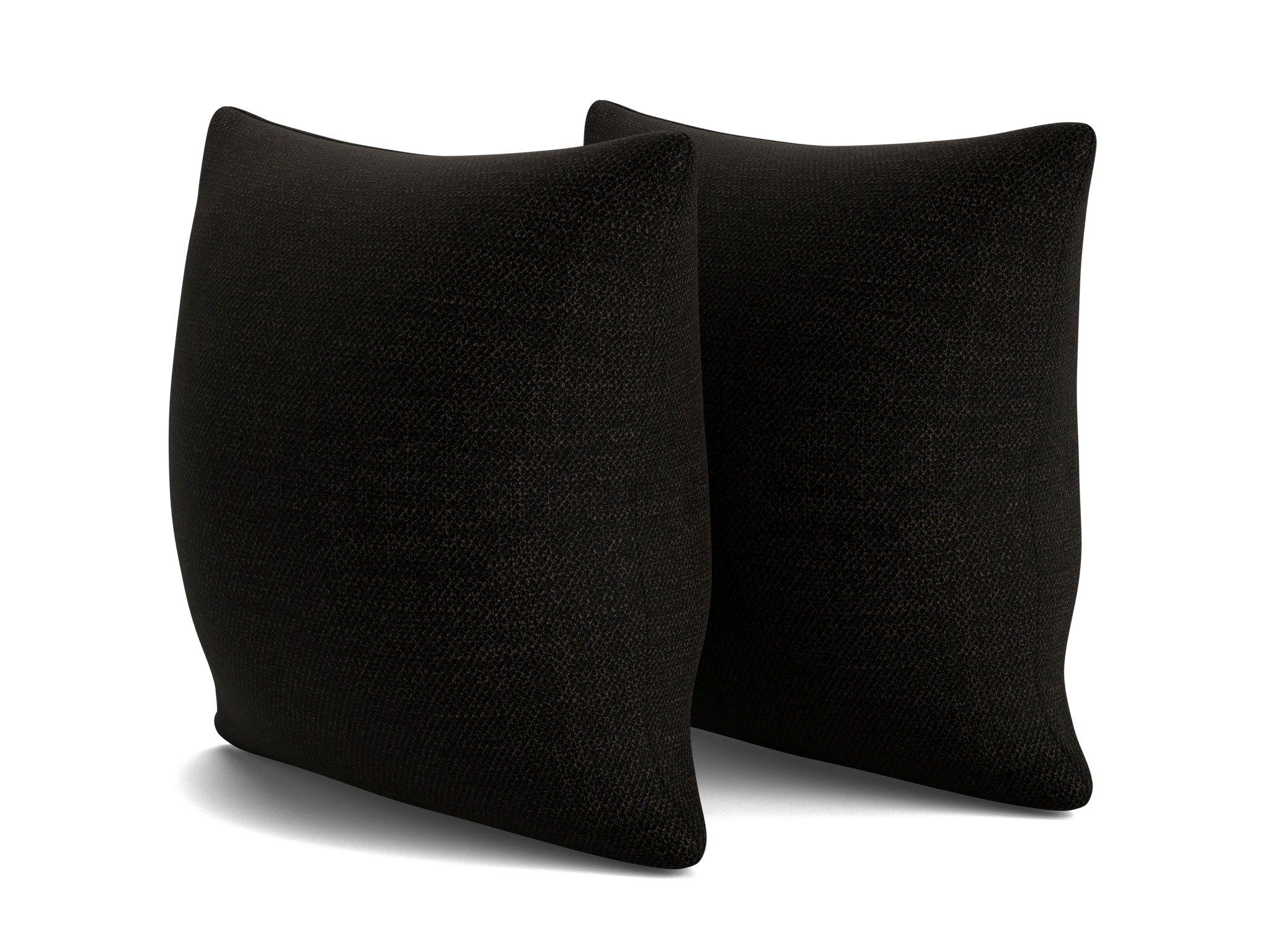 decorative knife edge pillows %28set 2%29 milo onyx