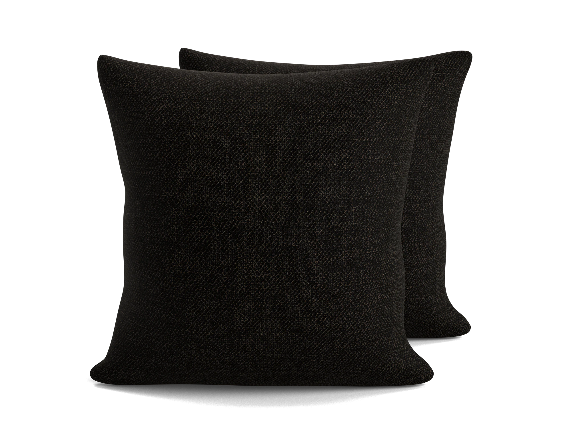 decorative knife edge pillows %28set 2%29 milo onyx