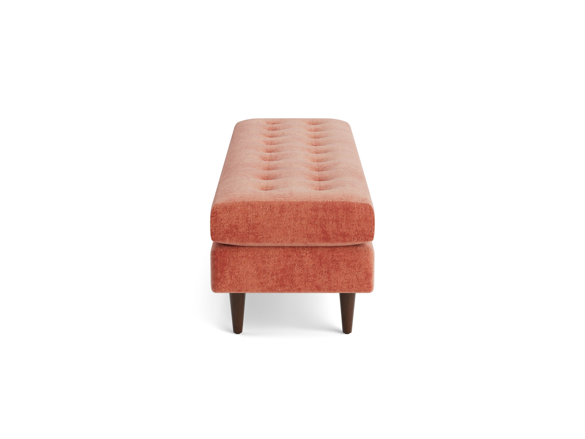eliot bench plush terra rose