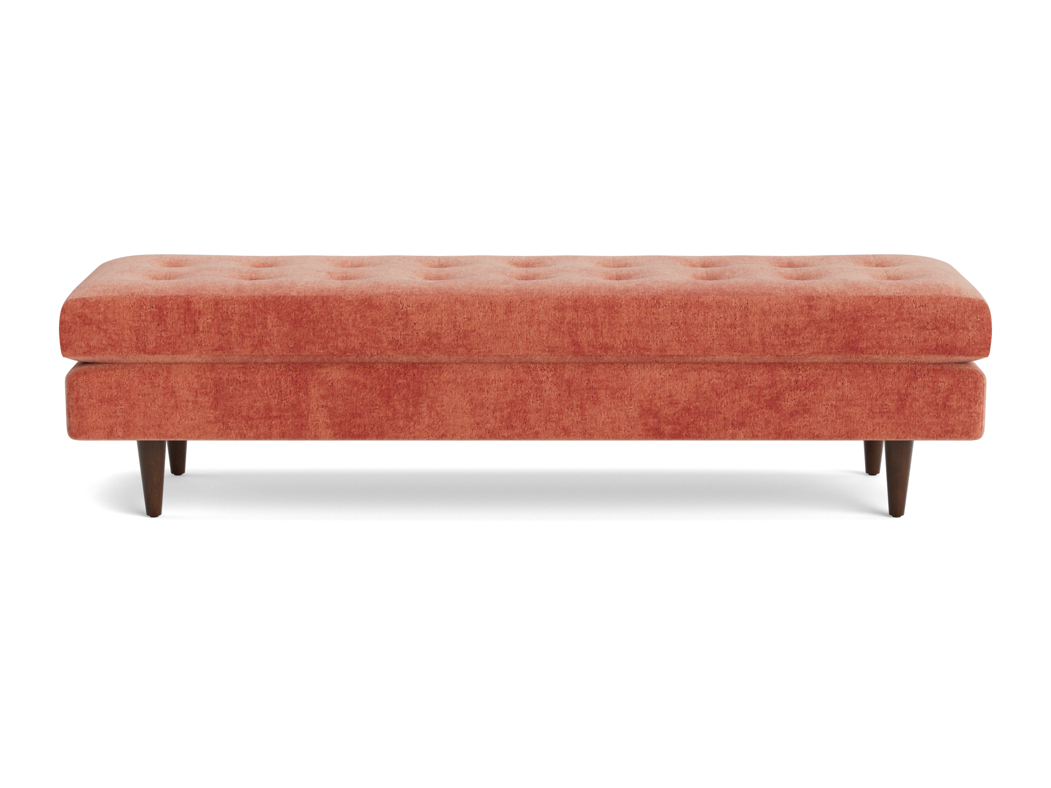 eliot bench plush terra rose