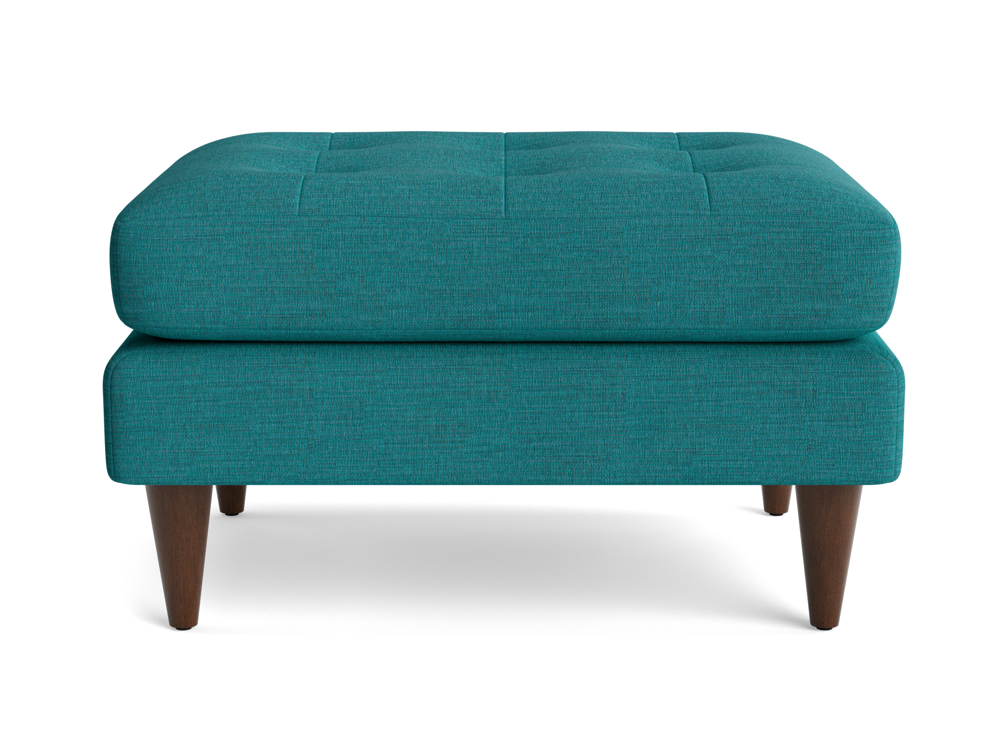 eliot ottoman lucky turquoise