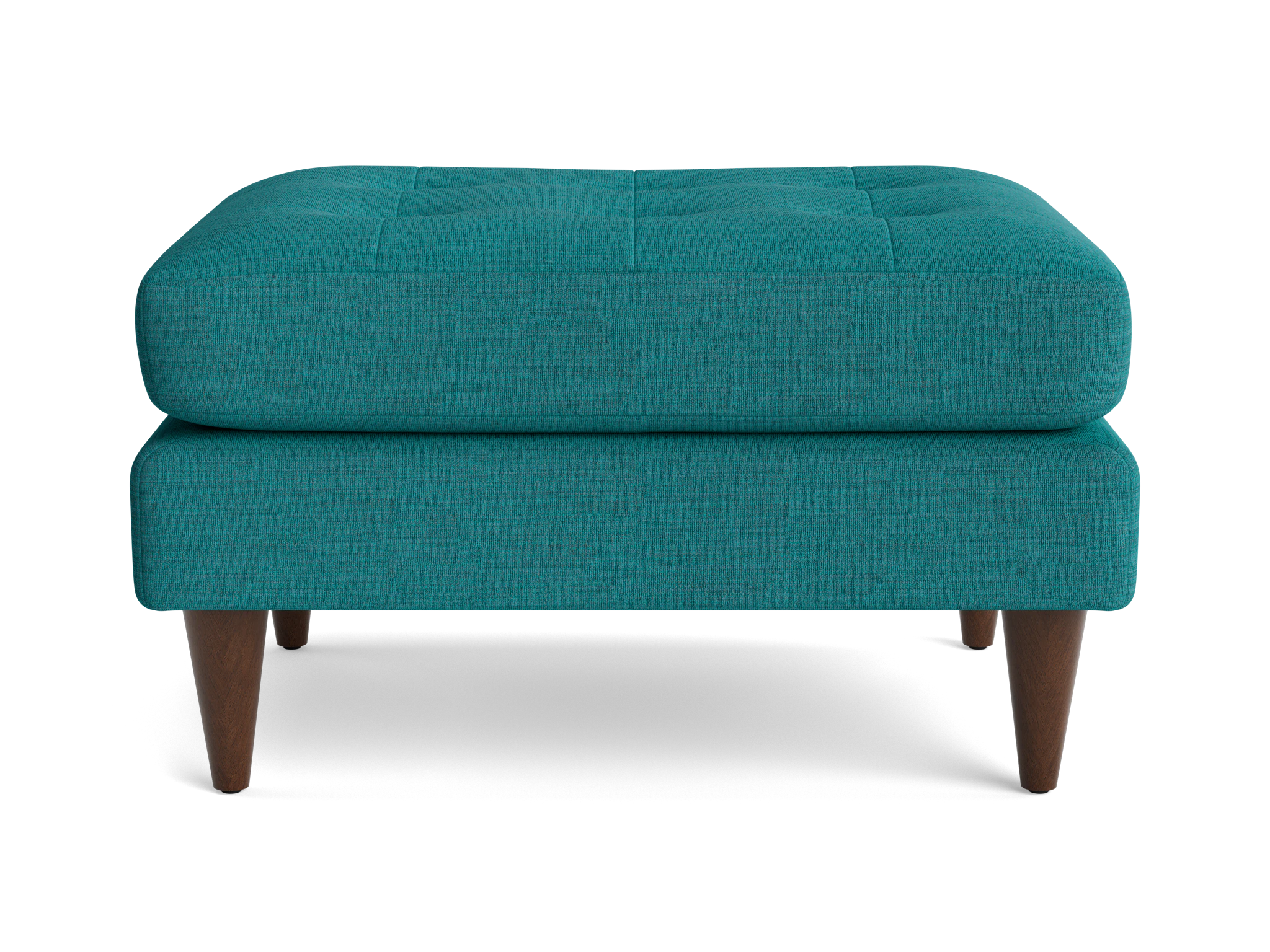 eliot ottoman lucky turquoise