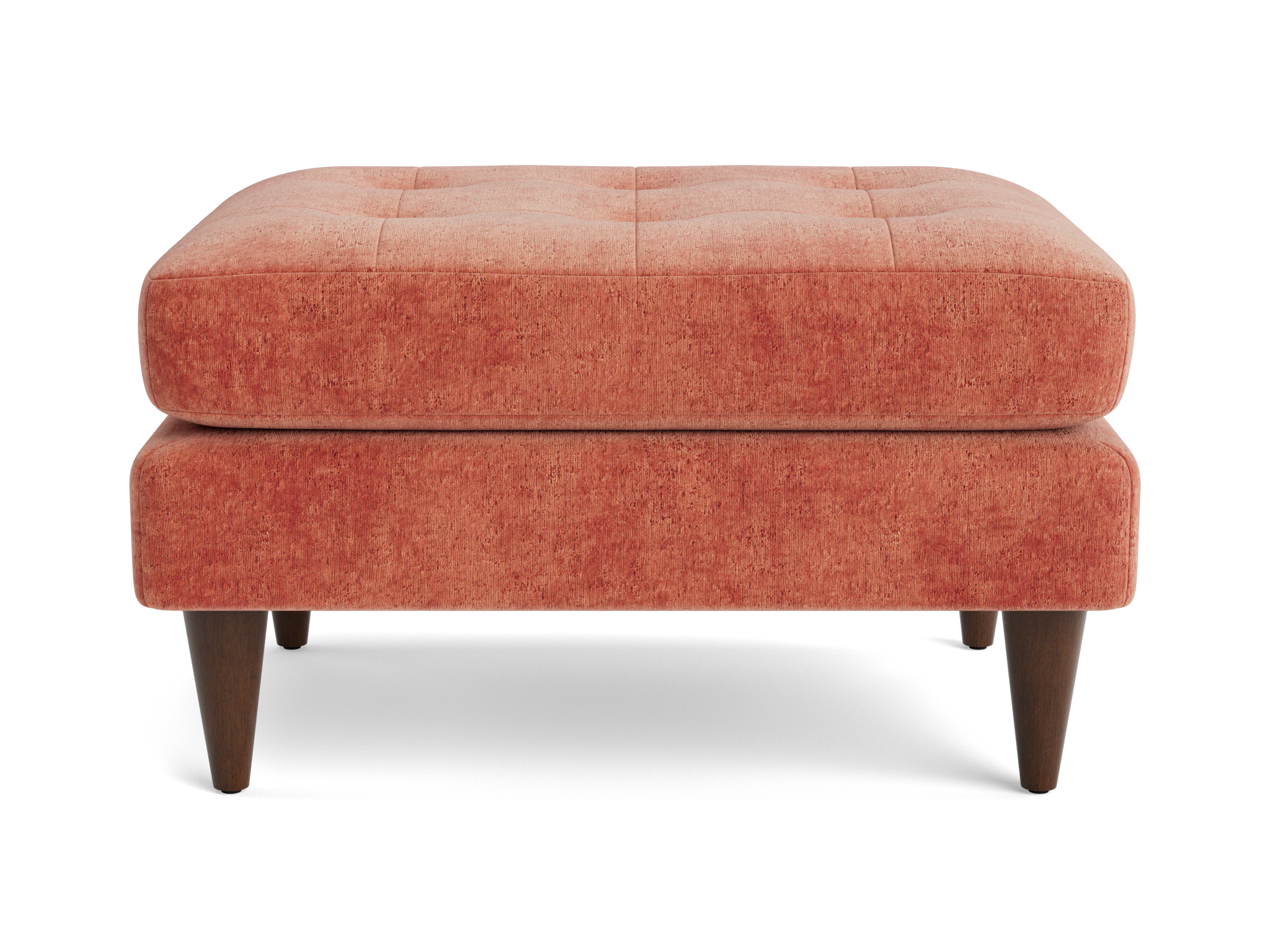 eliot ottoman plush terra rose