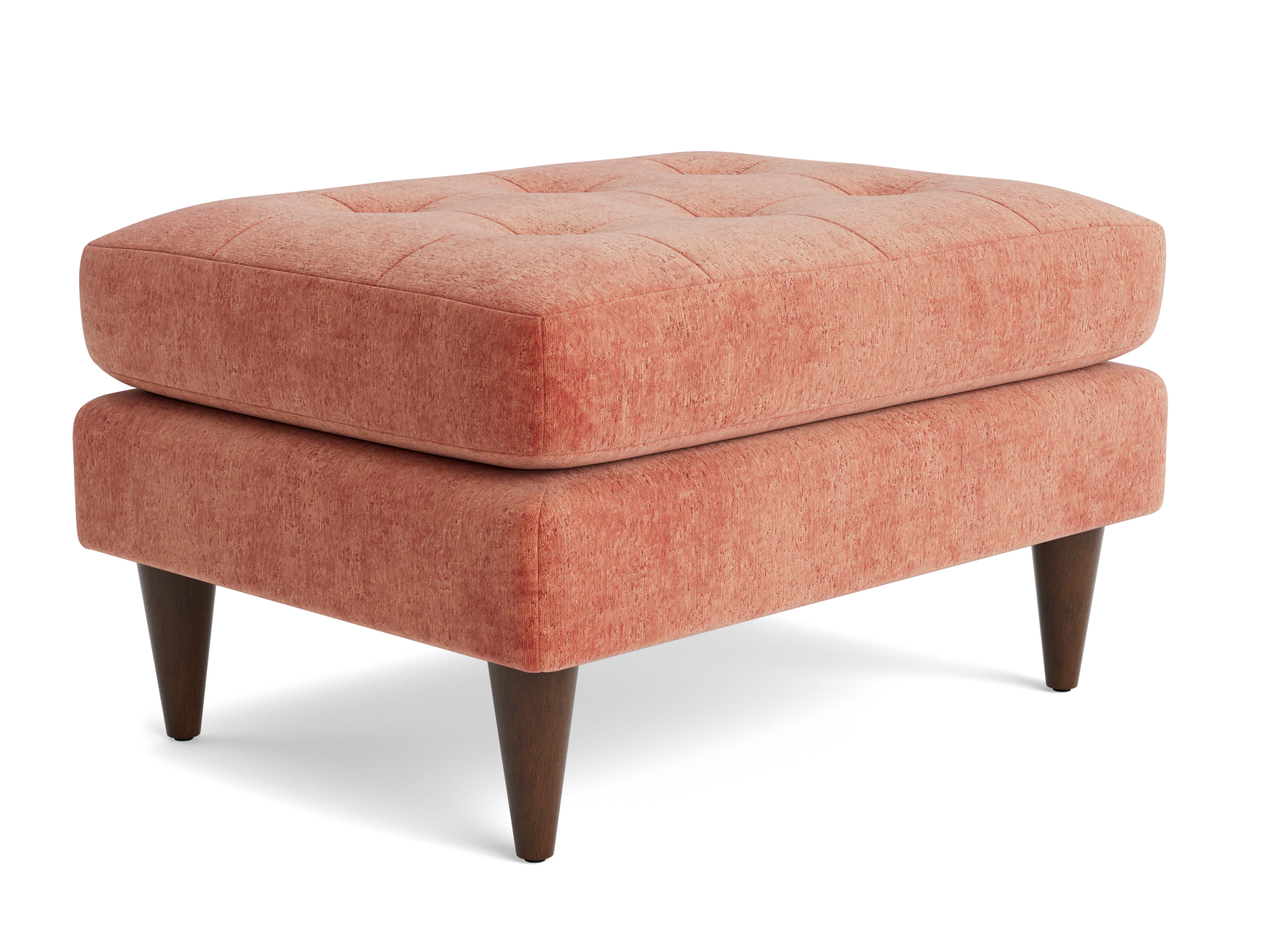 eliot ottoman plush terra rose