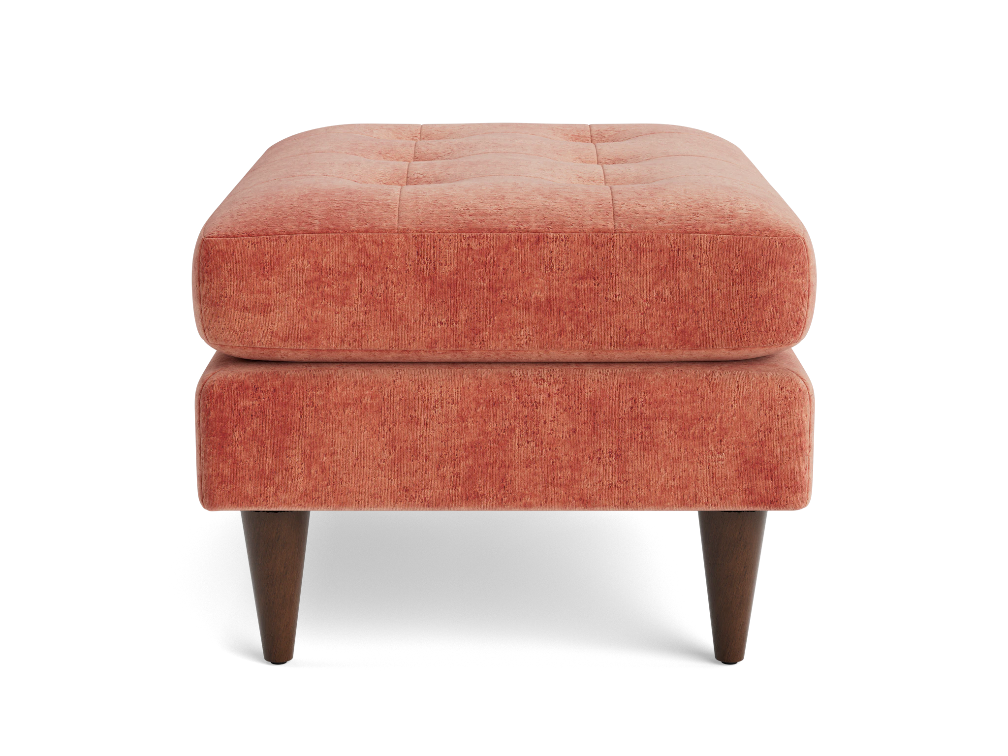 eliot ottoman plush terra rose