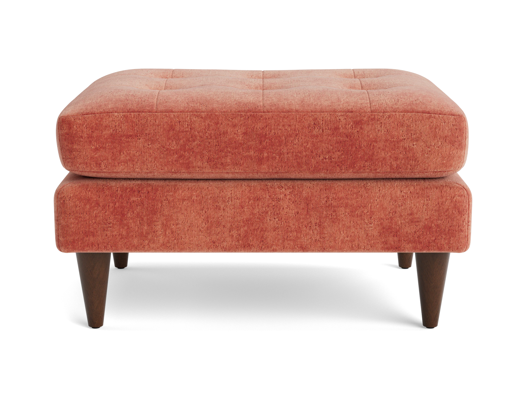 eliot ottoman plush terra rose