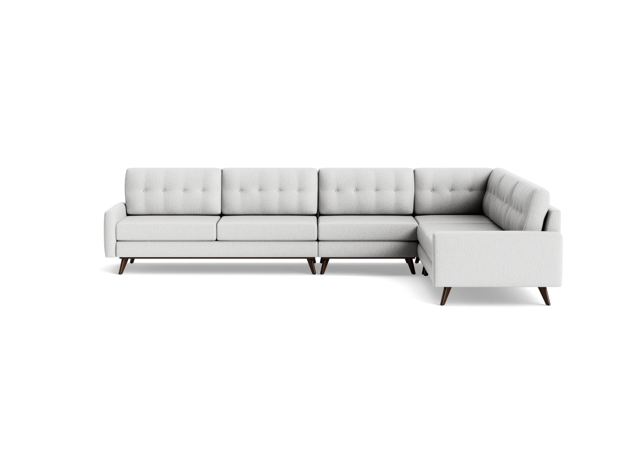 hopson sectional %284 piece%29 sunbrella premier fog