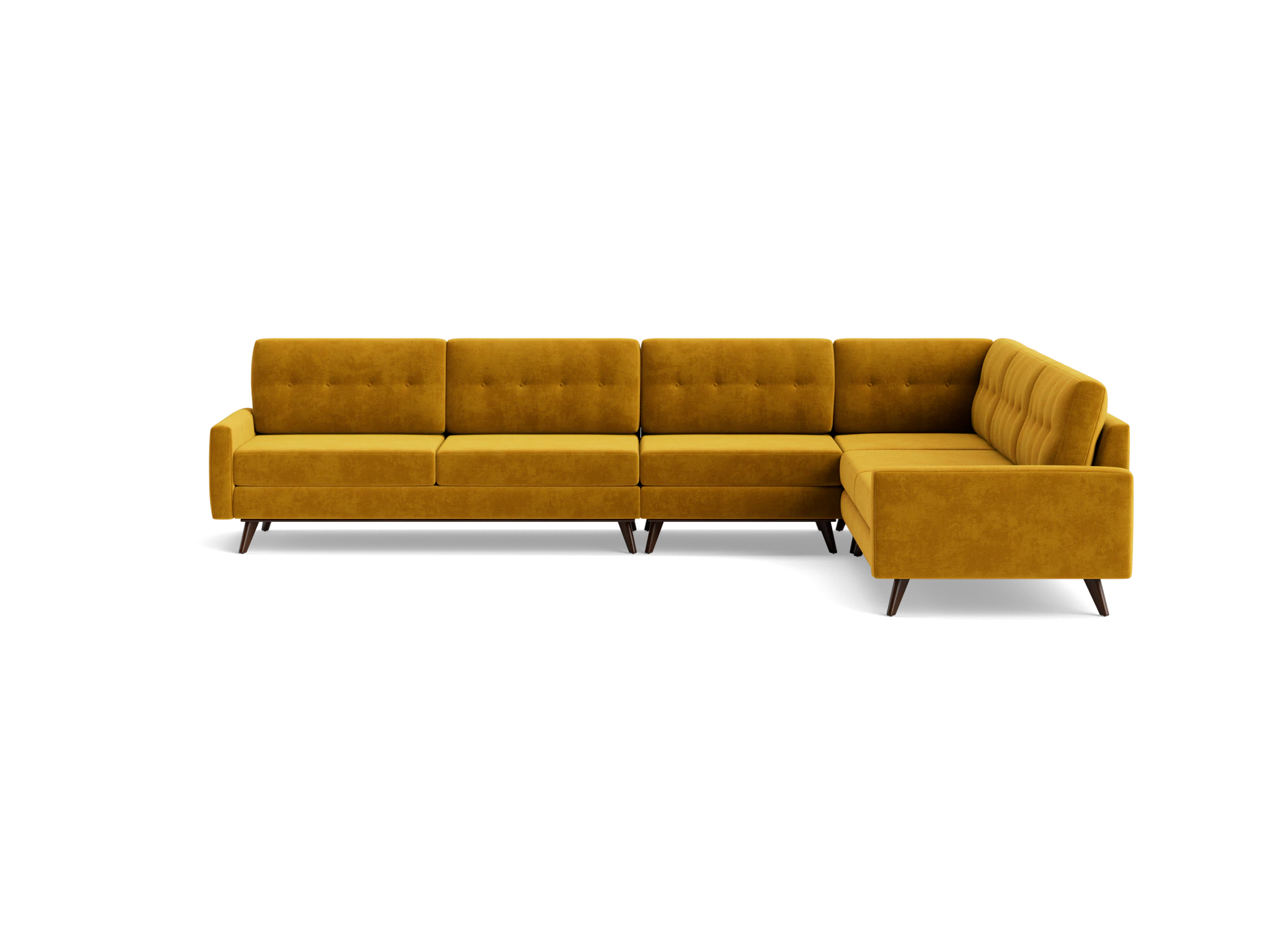 hopson sectional %284 piece%29 harper amber gold