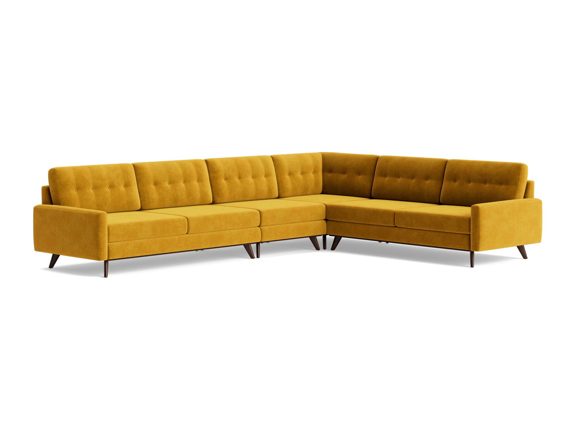 hopson sectional %284 piece%29 harper amber gold