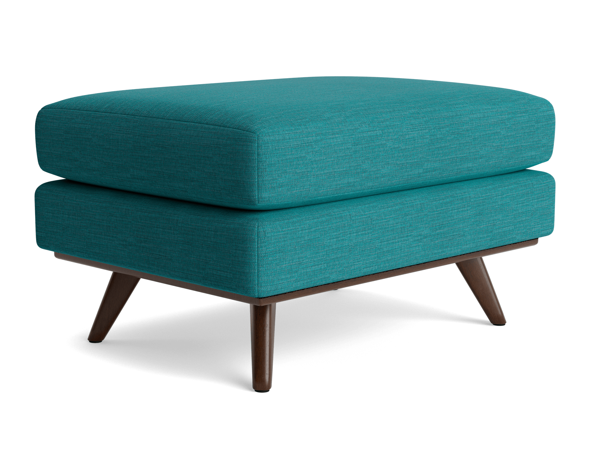 hopson ottoman lucky turquoise