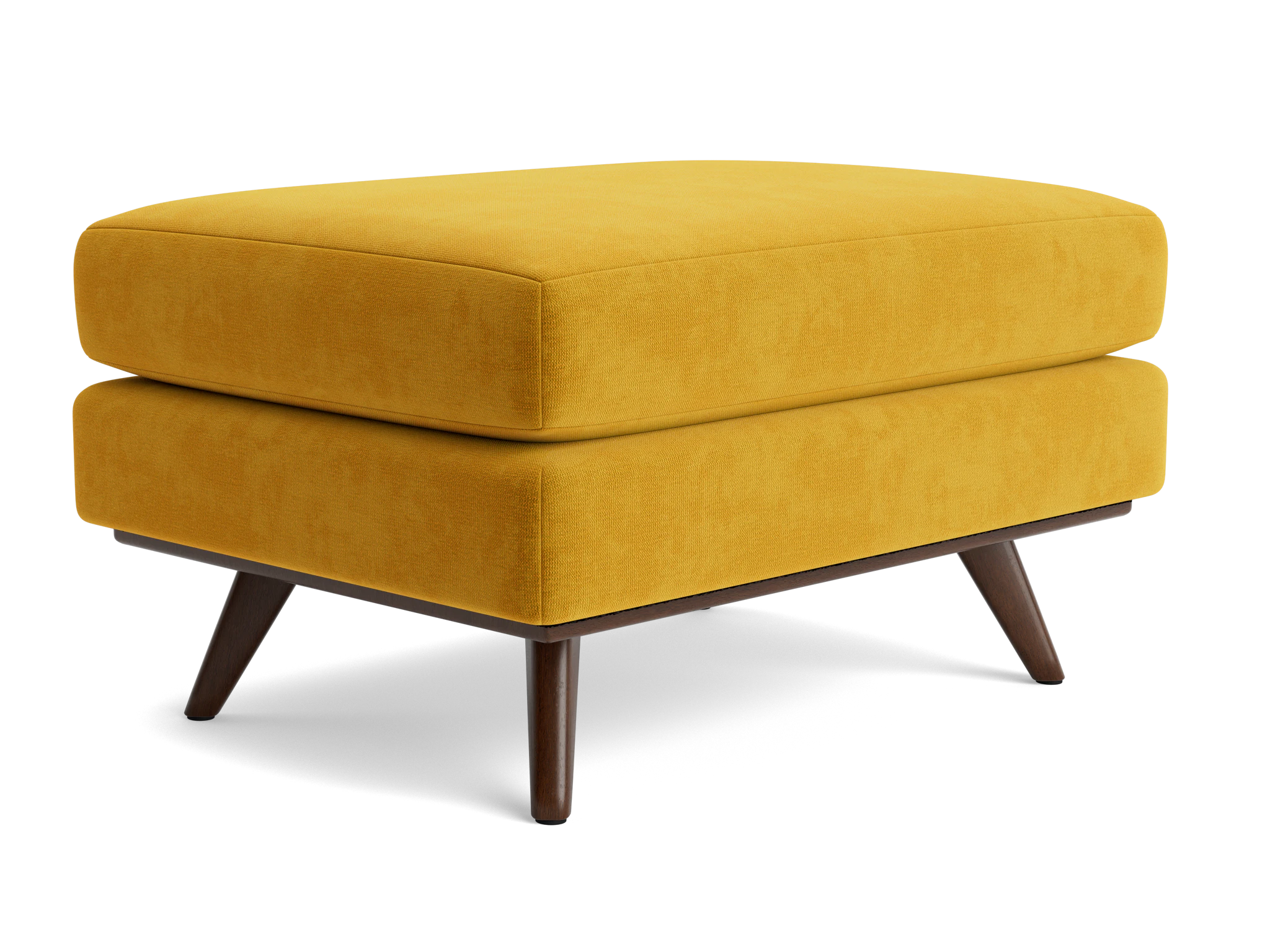 hopson ottoman harper amber gold