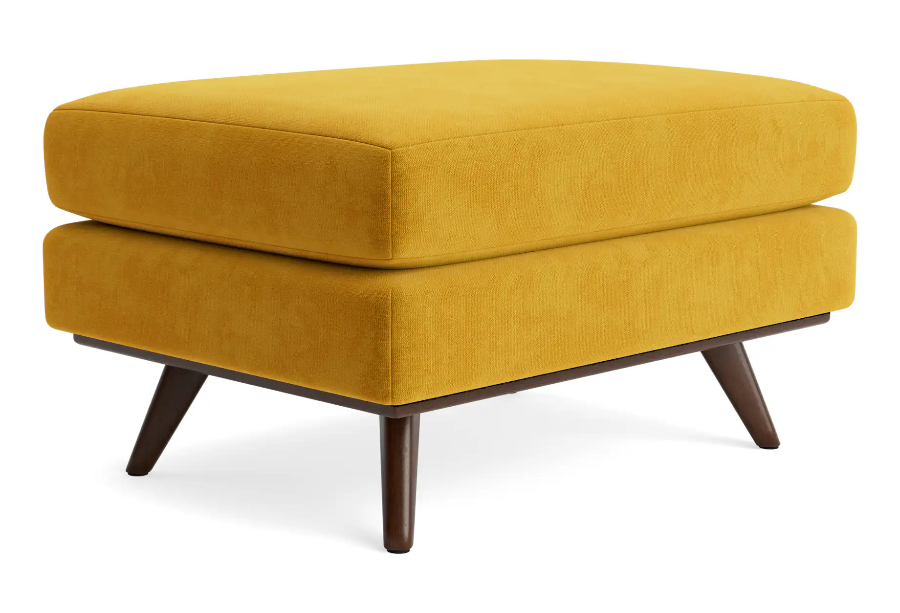 hopson ottoman harper amber gold