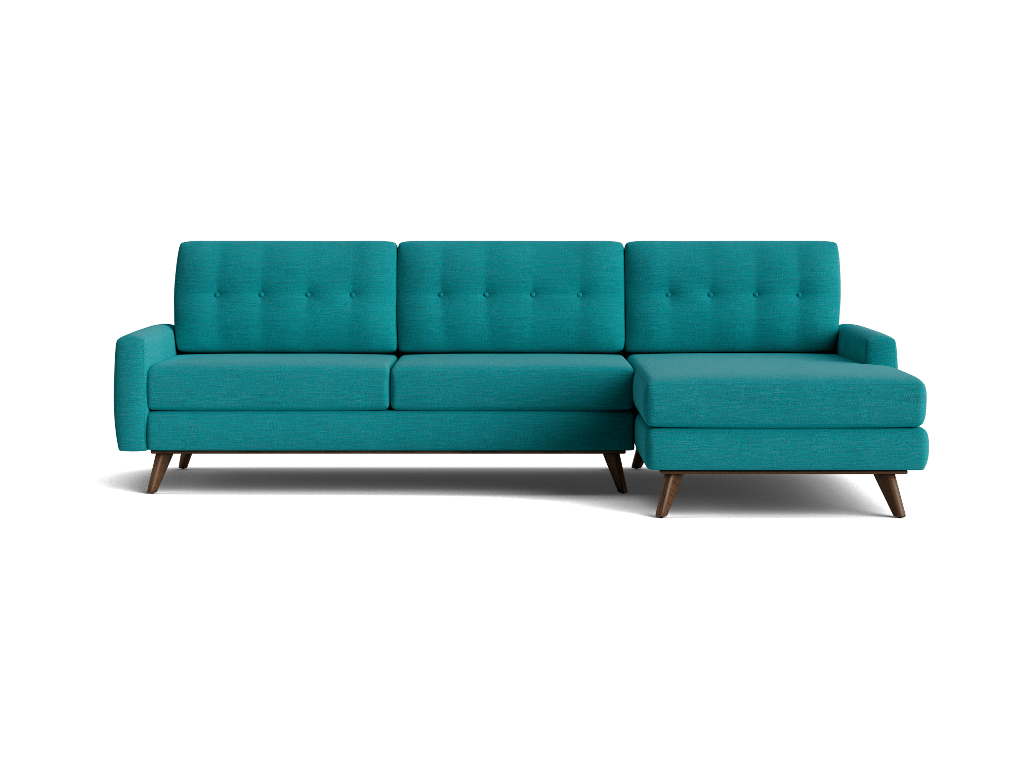hopson sectional lucky turquoise