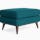 hughes ottoman key largo zenith teal