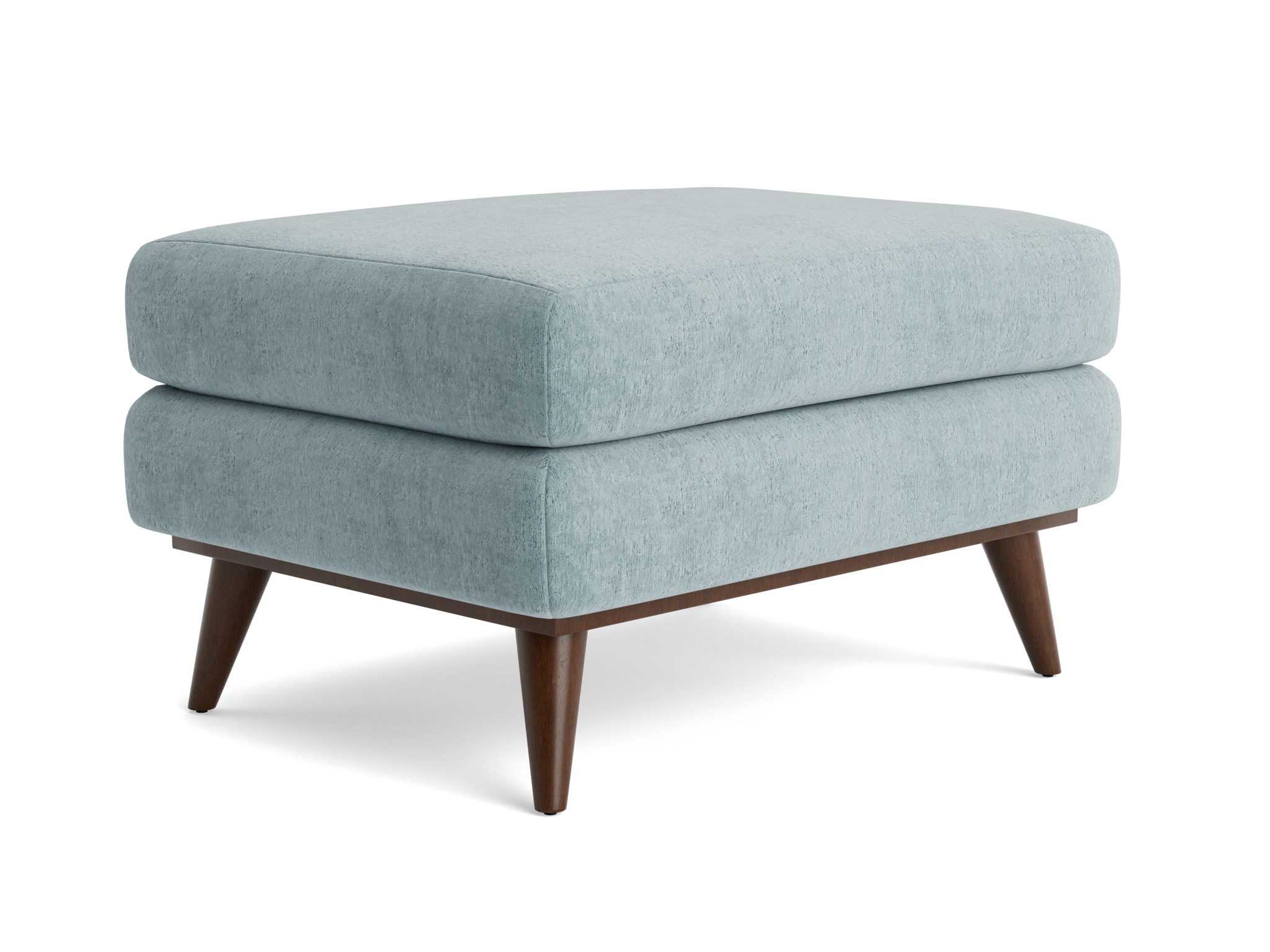 hughes ottoman plush mist