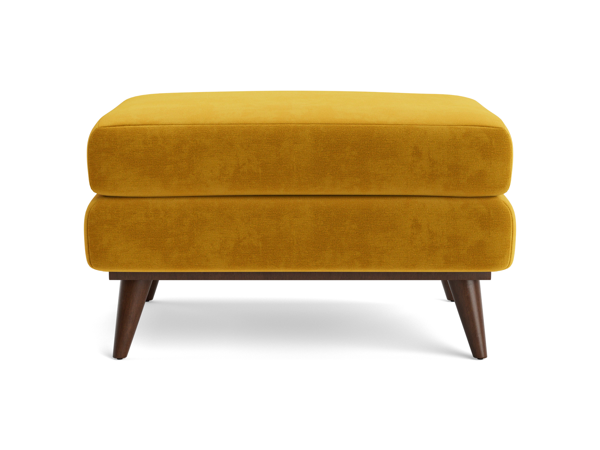 hughes ottoman harper amber gold