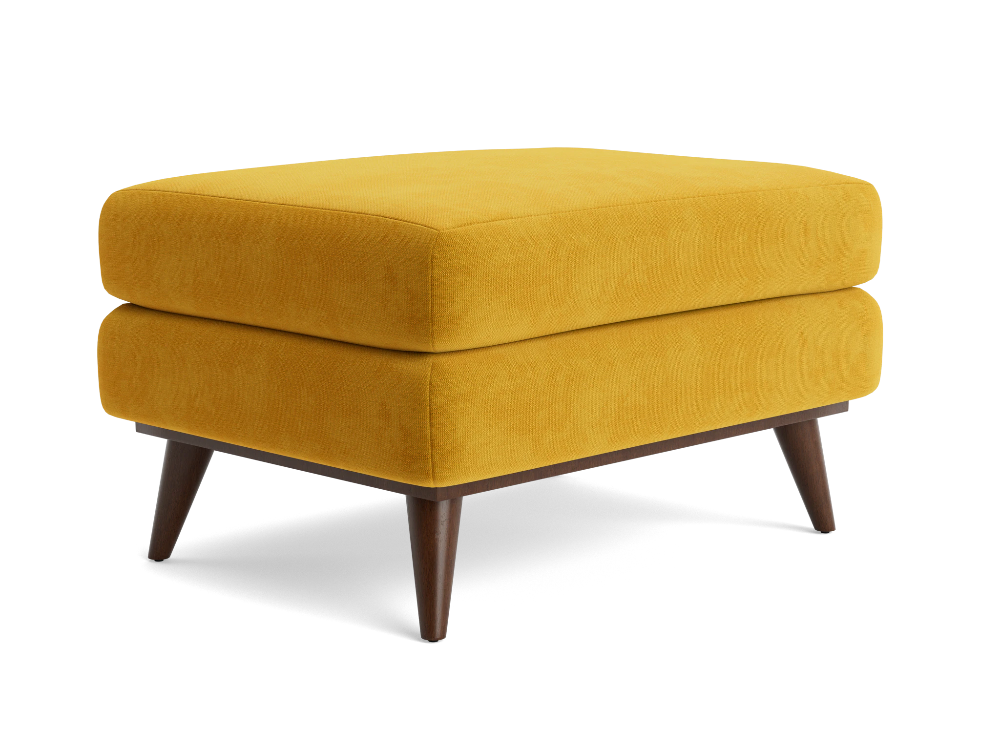 hughes ottoman harper amber gold