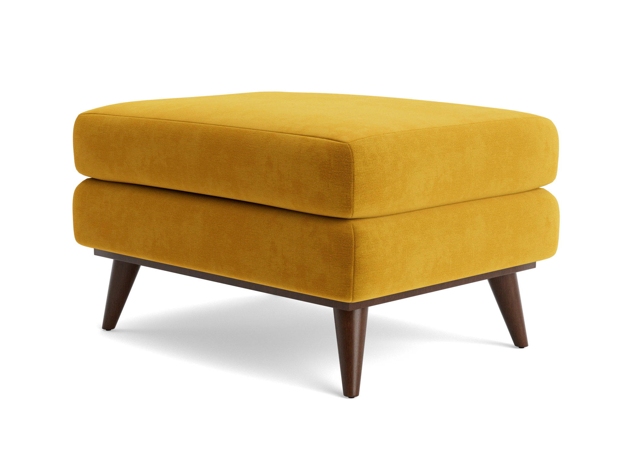hughes ottoman harper amber gold