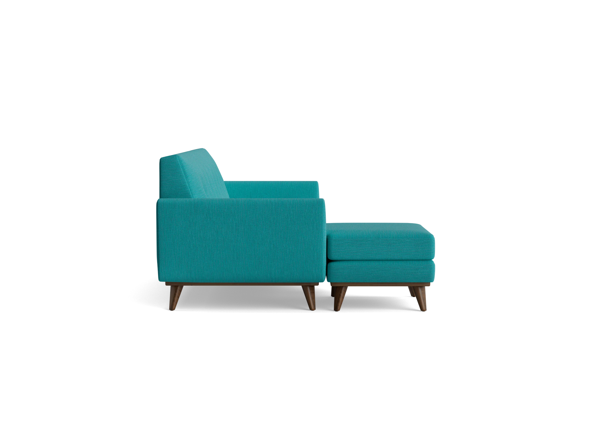 hughes reversible sectional lucky turquoise