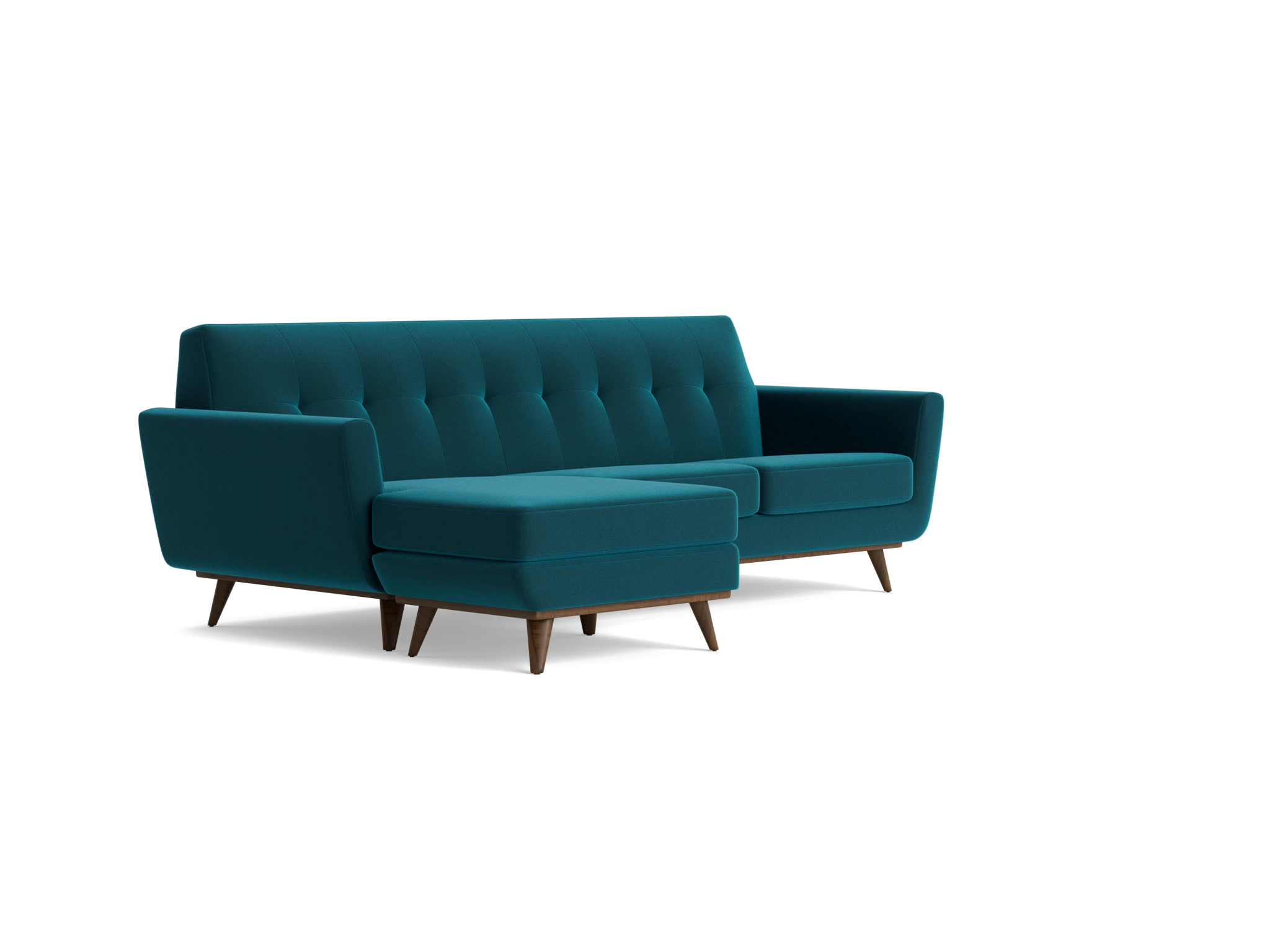 hughes reversible sectional royale peacock