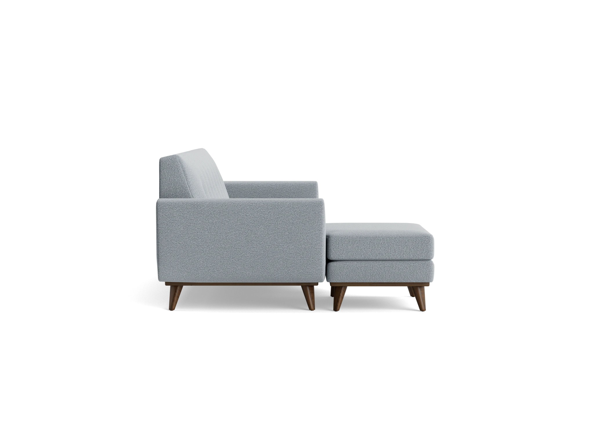 hughes reversible sectional synergy pewter