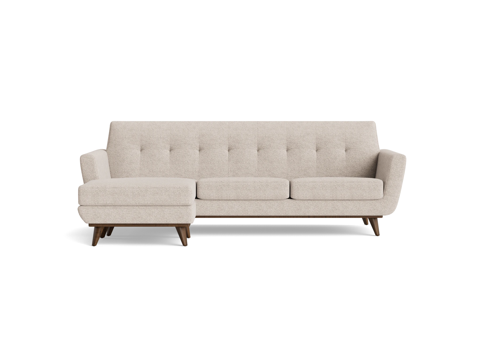 hughes reversible sectional borough cotton