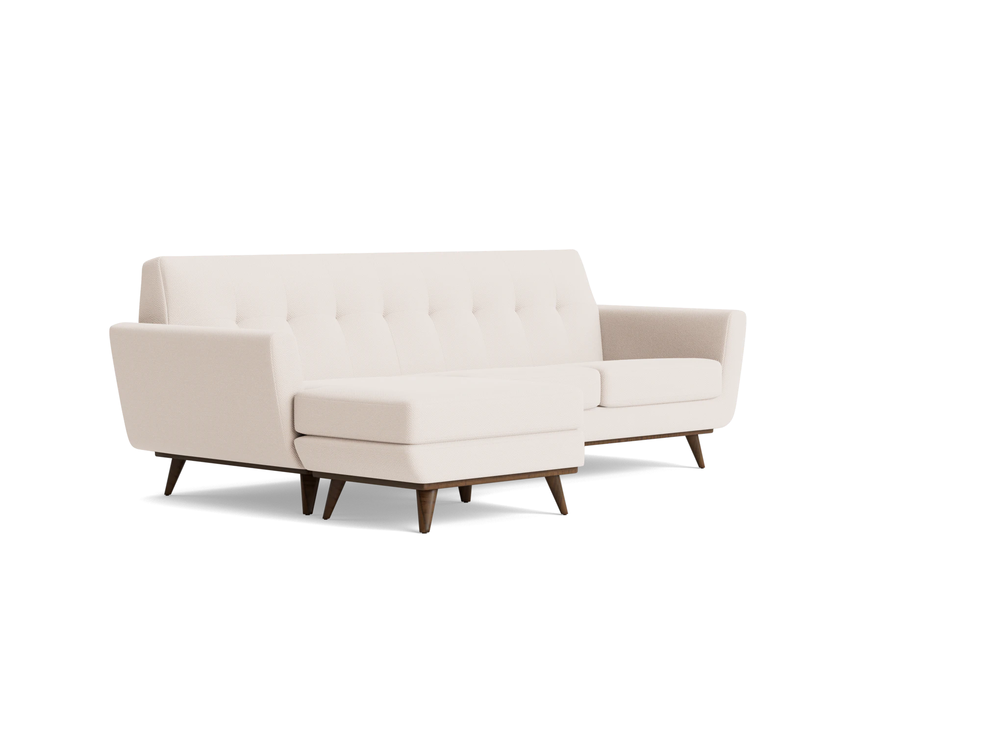 hughes reversible sectional telly pearl