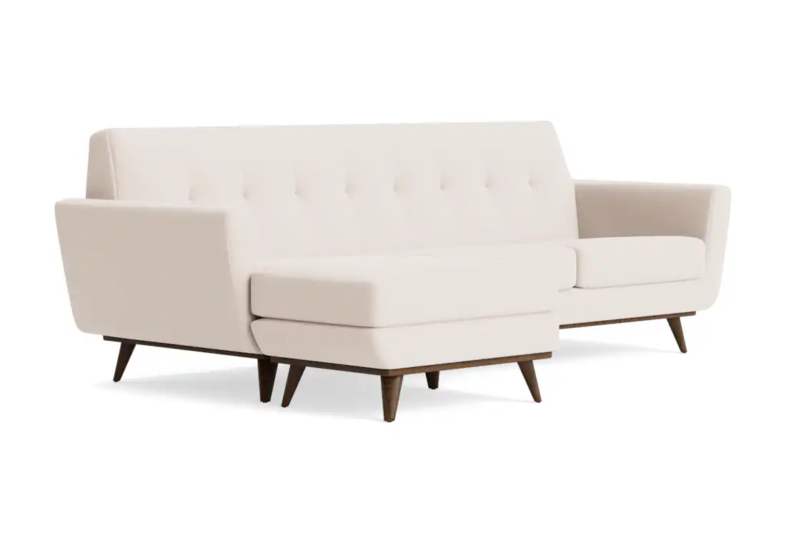 hughes reversible sectional telly pearl