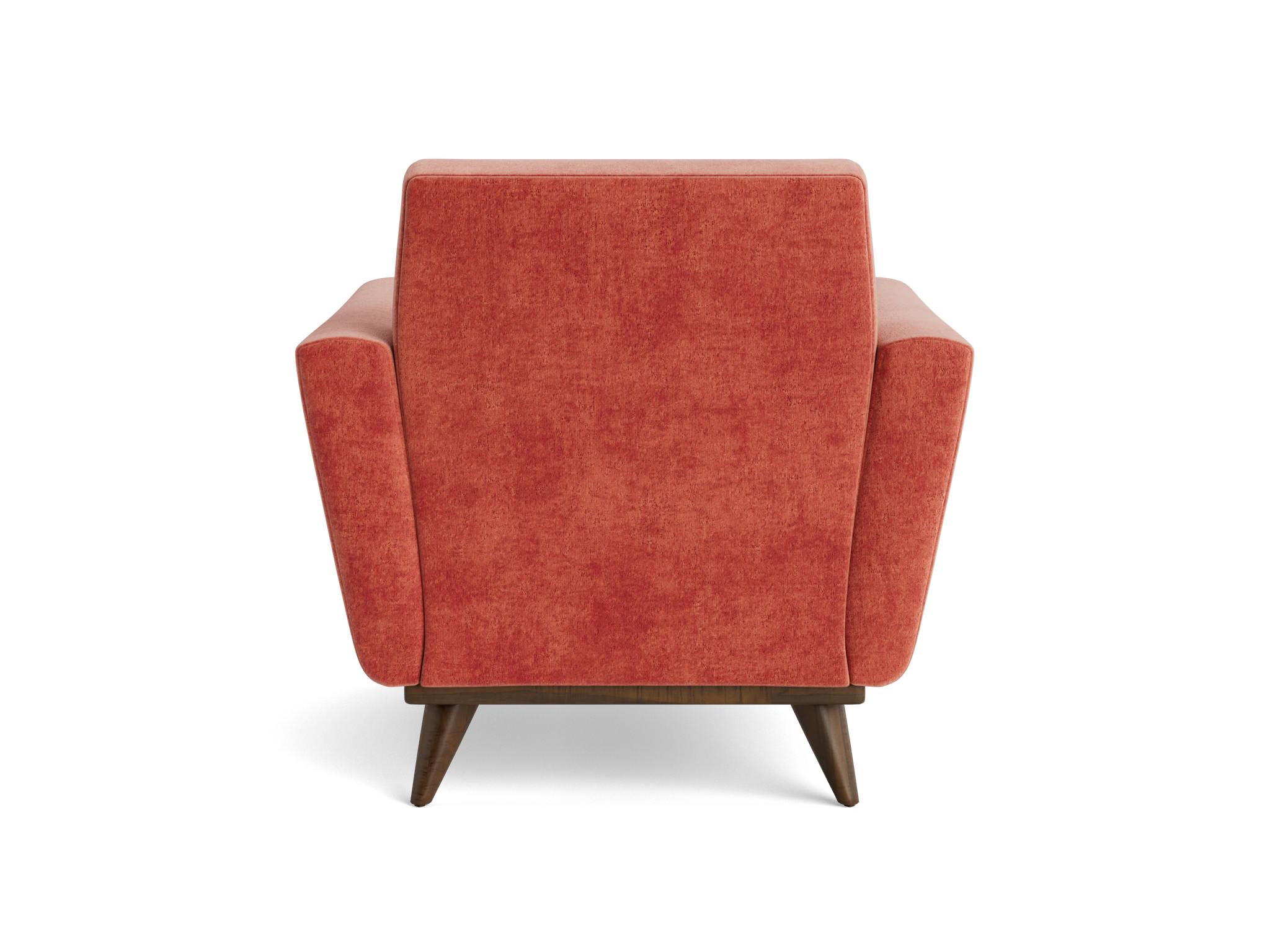 hughes apartment chair plush terra rose