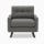 hopson apartment chair taylor felt grey