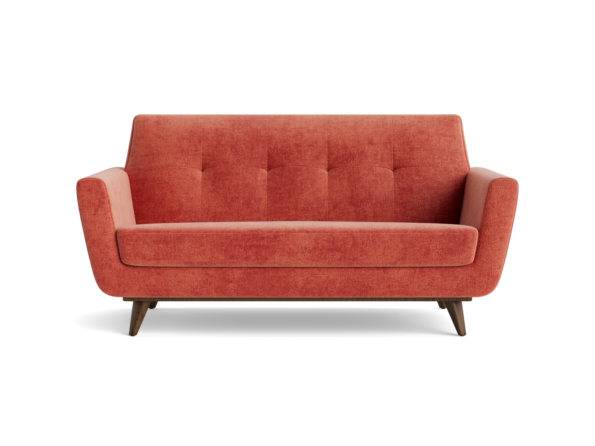 hughes apartment sofa plush terra rose