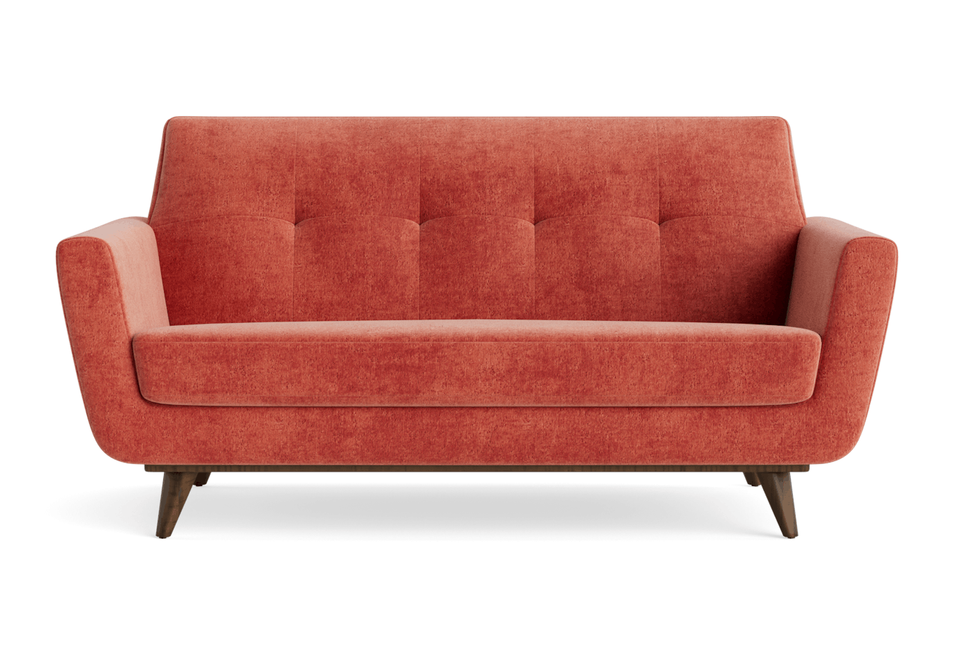 hughes apartment sofa plush terra rose