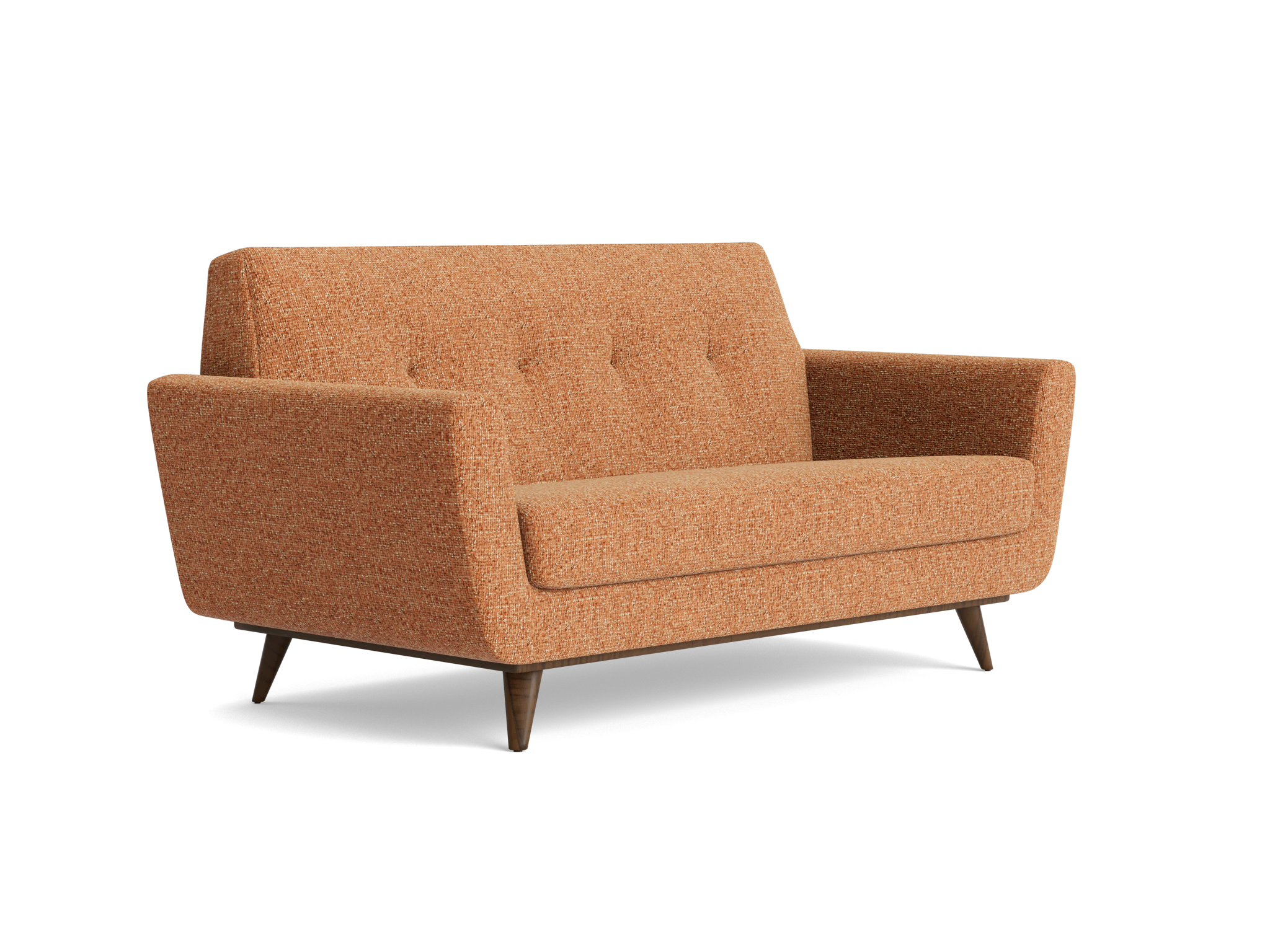 hughes apartment sofa bungalow pantone glazed ginger