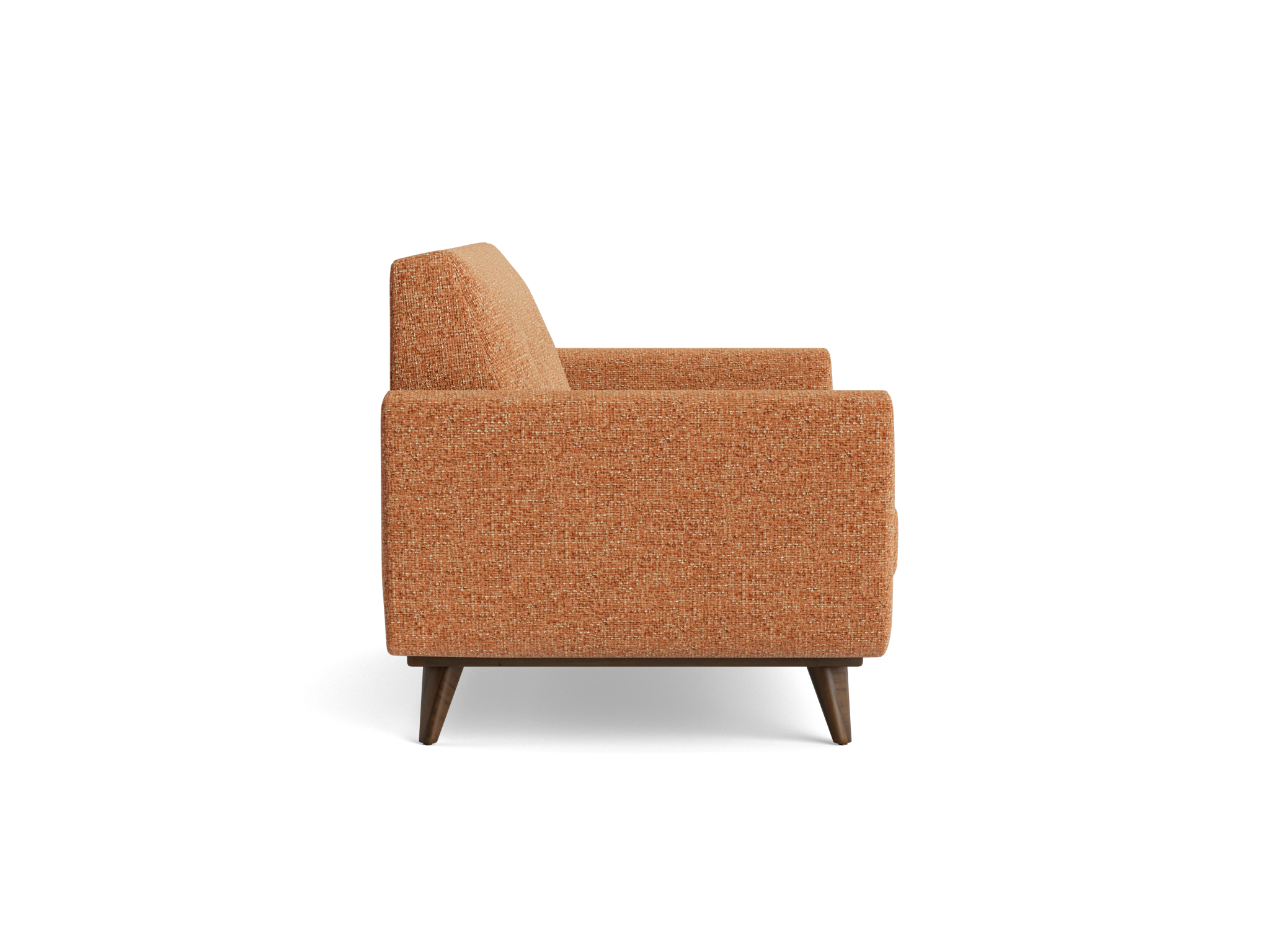 hughes apartment sofa bungalow pantone glazed ginger