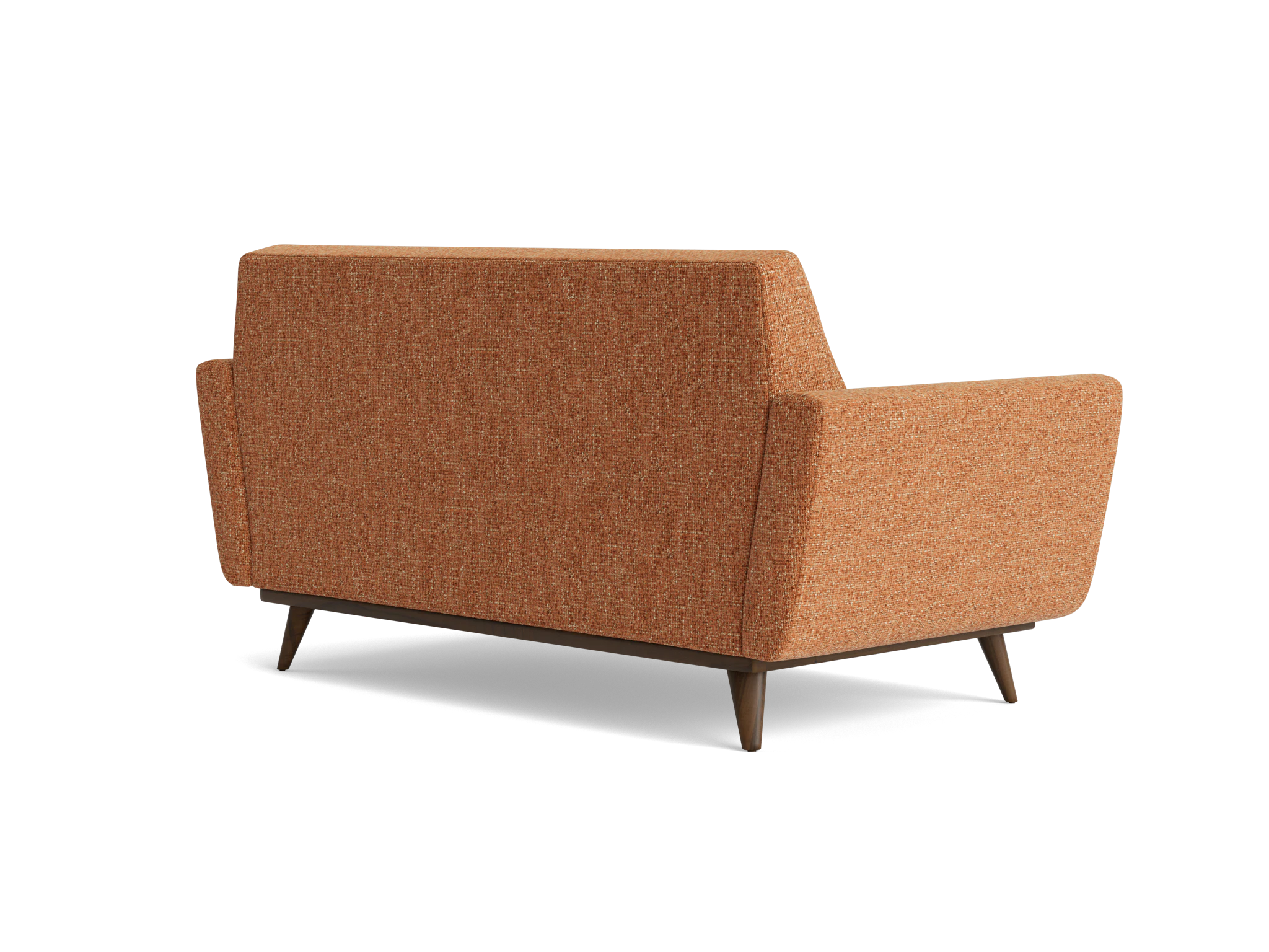 hughes apartment sofa bungalow pantone glazed ginger