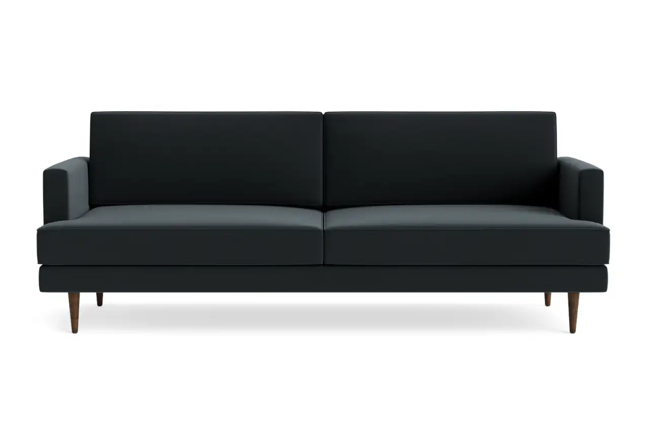 preston 86%22 sofa royale gunmetal