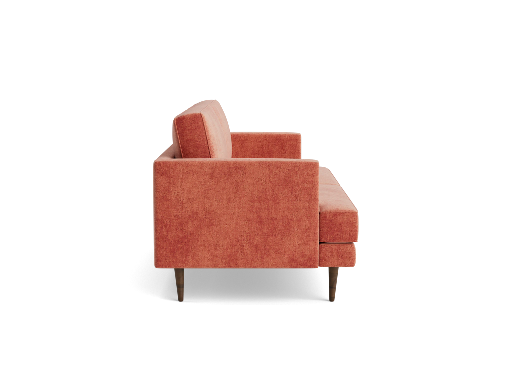 preston 86%22 sofa plush terra rose