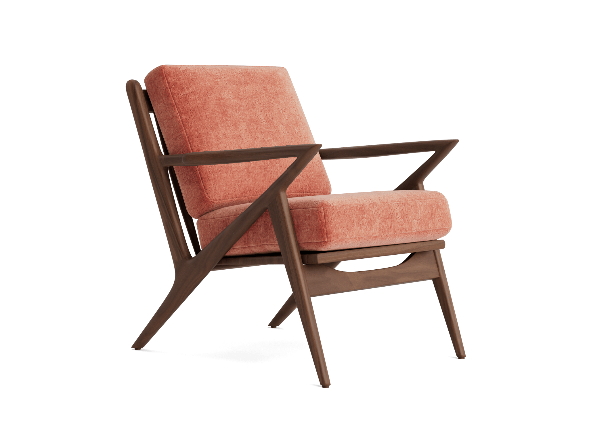 soto chair plush terra rose