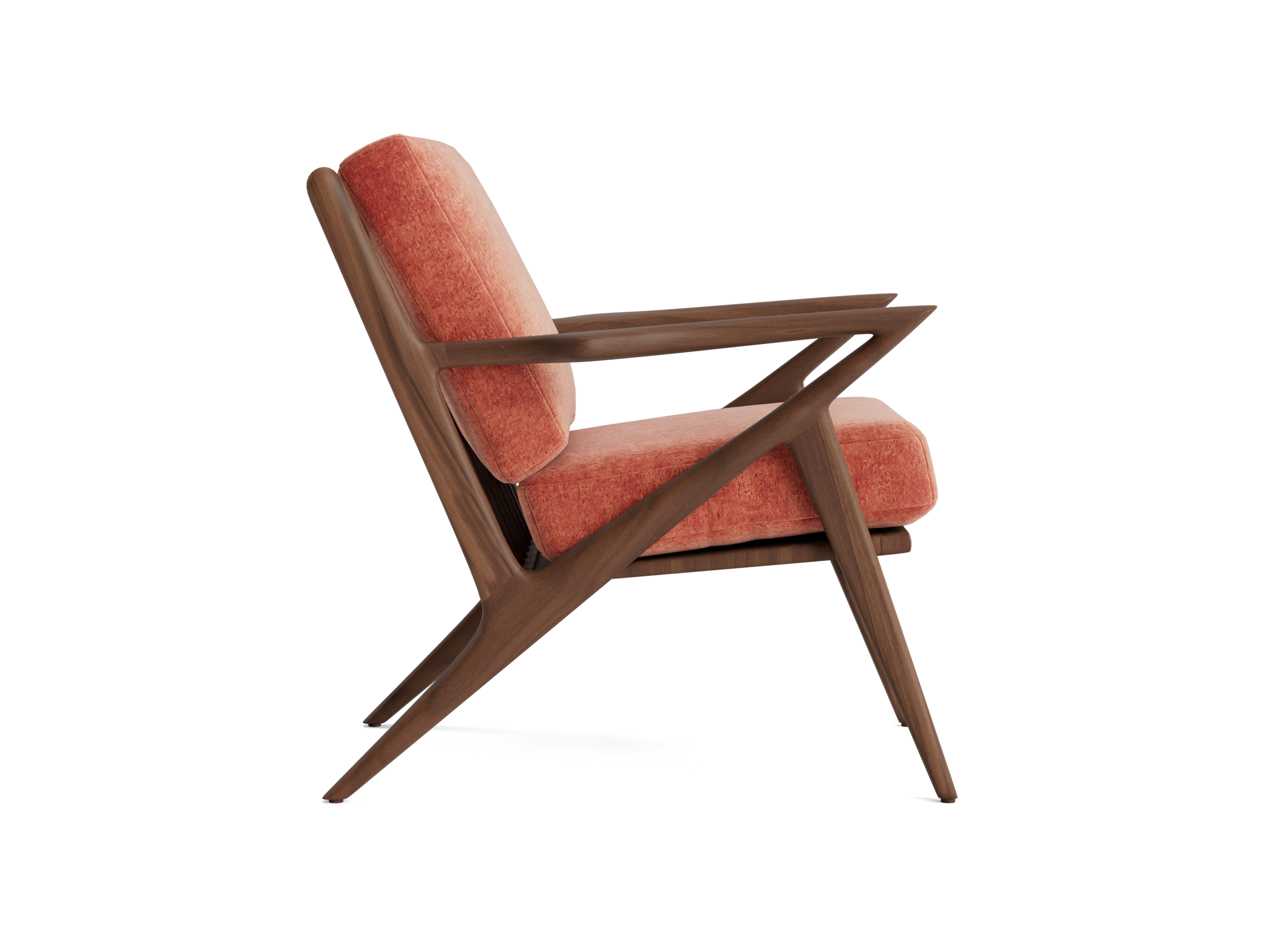 soto chair plush terra rose